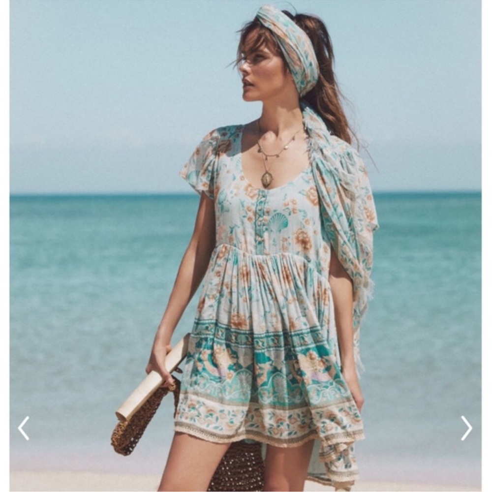 Spell Seashell Mini Dress - image 1
